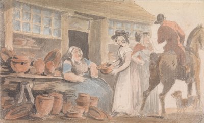 The Pottery Shop by Unbekannt Unbekannt